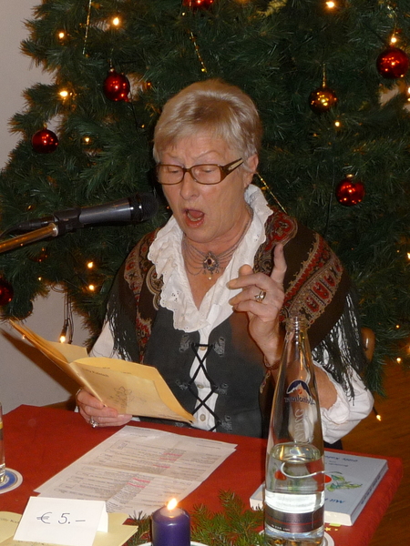 Mundartdichtering Cilly Kaletsch